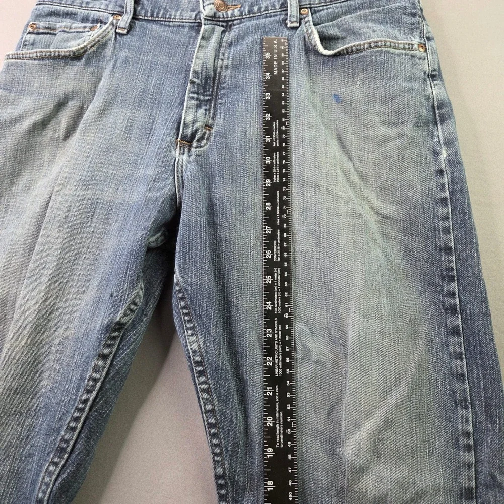 Wrangler Five Star Jeans Mens 36x29 Blue Straight Leg Premium Denim Pants - Picture 5 of 10